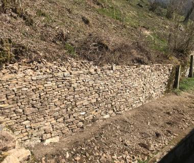 Mur de soutènement